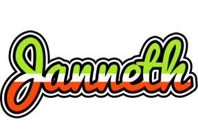 Janneth superfun logo