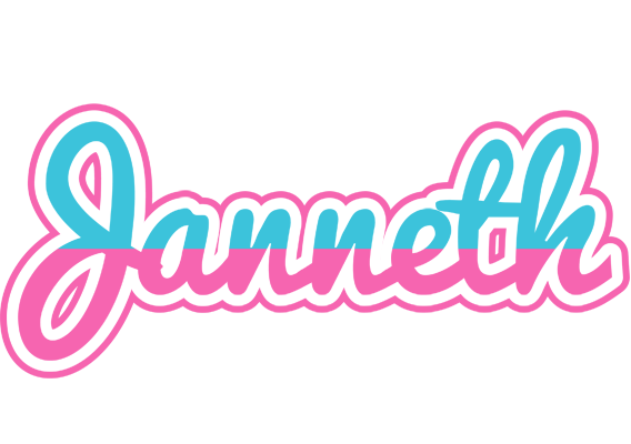 Janneth woman logo