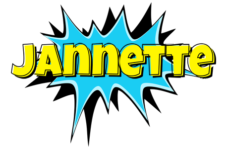 Jannette amazing logo