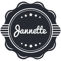 Jannette badge logo