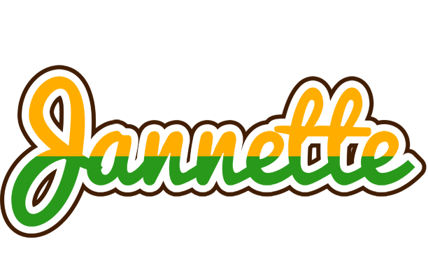 Jannette banana logo