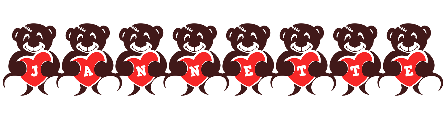 Jannette bear logo