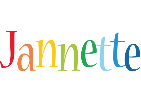 Jannette birthday logo