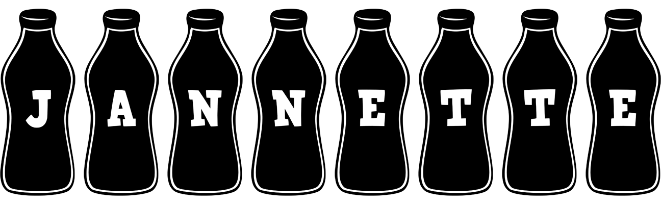 Jannette bottle logo