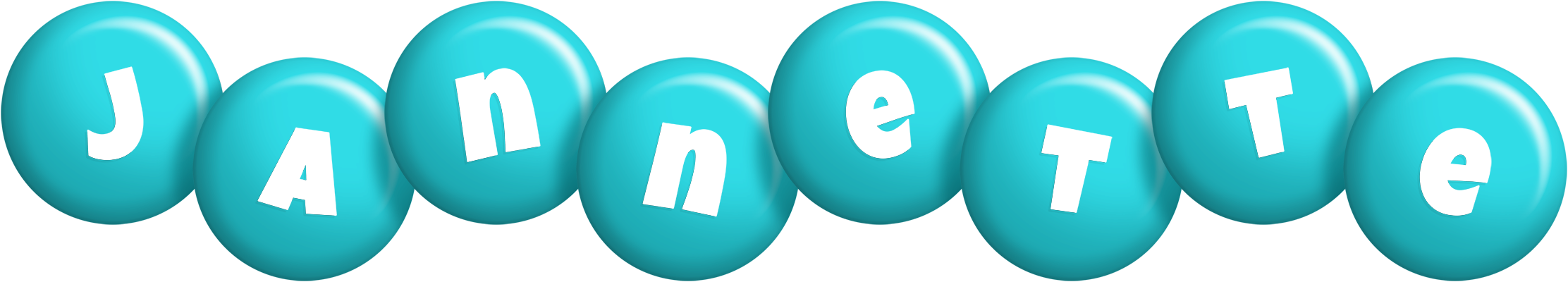 Jannette candy-azur logo