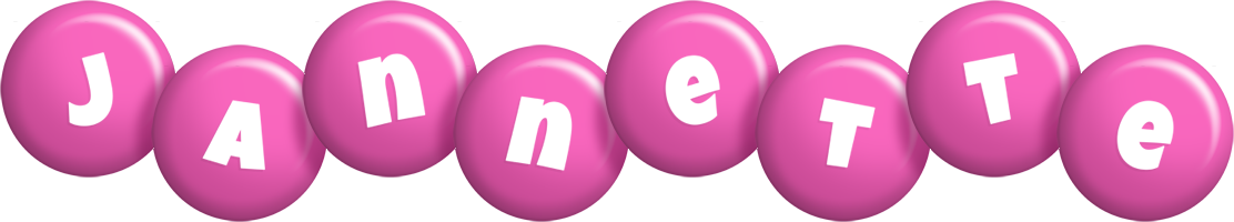 Jannette candy-pink logo