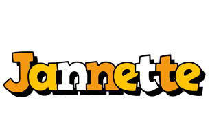 Jannette cartoon logo
