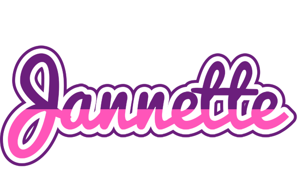Jannette cheerful logo