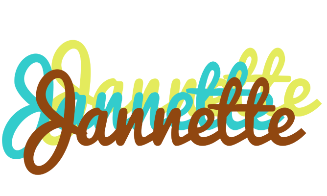 Jannette cupcake logo