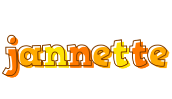 Jannette desert logo