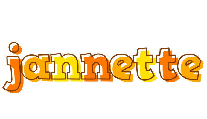 Jannette desert logo