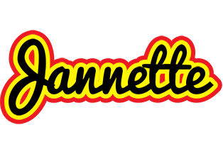 Jannette flaming logo