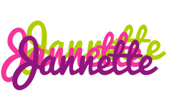 Jannette flowers logo