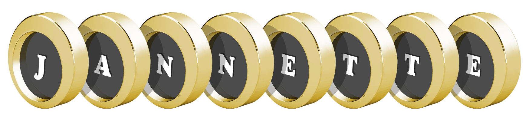 Jannette gold logo