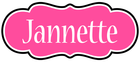 Jannette invitation logo