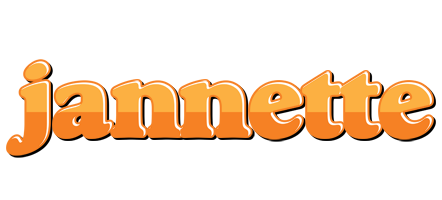 Jannette orange logo