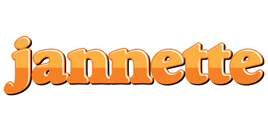 Jannette orange logo