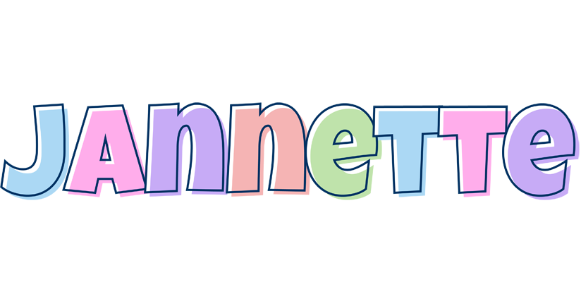 Jannette pastel logo