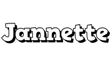 Jannette snowing logo