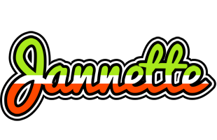 Jannette superfun logo