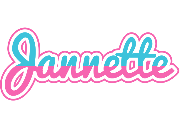 Jannette woman logo