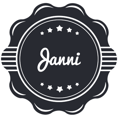 Janni badge logo
