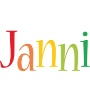 Janni birthday logo