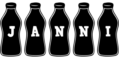 Janni bottle logo