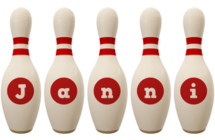 Janni bowling-pin logo