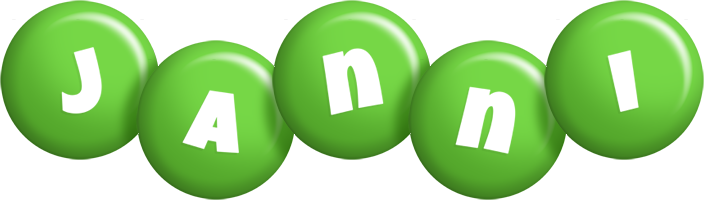 Janni candy-green logo