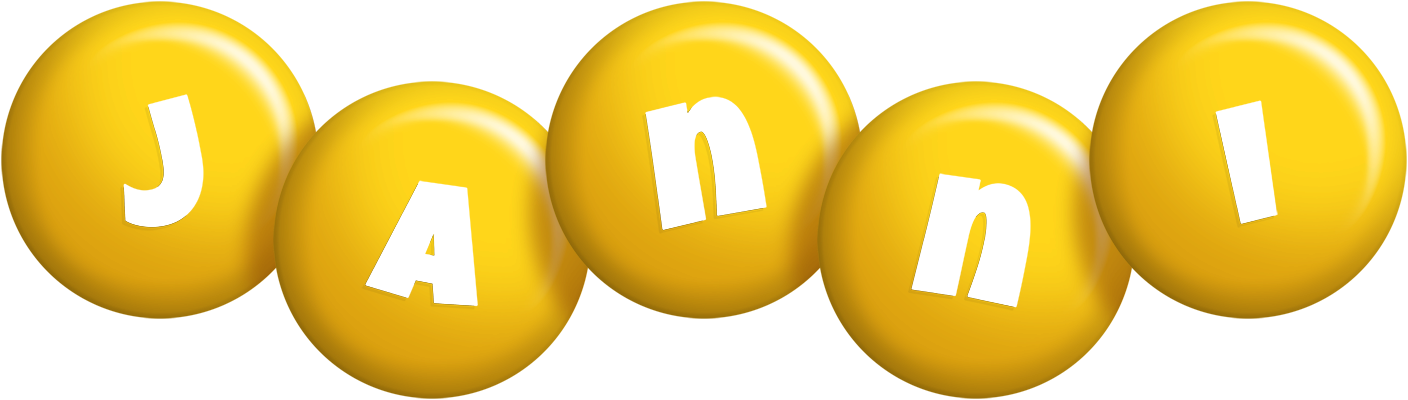 Janni candy-yellow logo