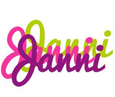 Janni flowers logo