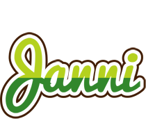 Janni golfing logo