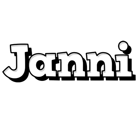 Janni snowing logo
