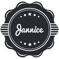 Jannice badge logo