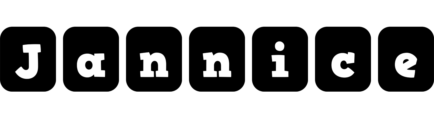 Jannice box logo