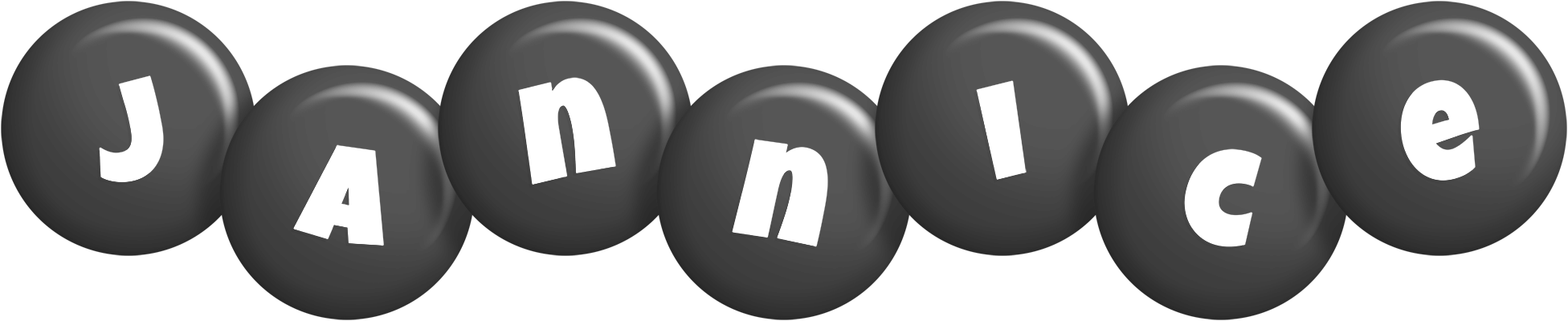 Jannice candy-black logo