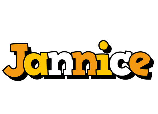 Jannice cartoon logo