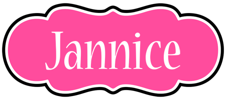 Jannice invitation logo