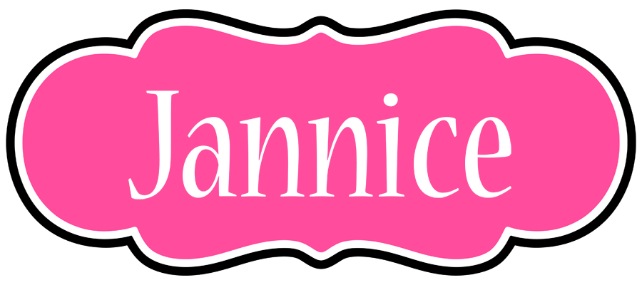 Jannice invitation logo