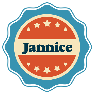 Jannice labels logo
