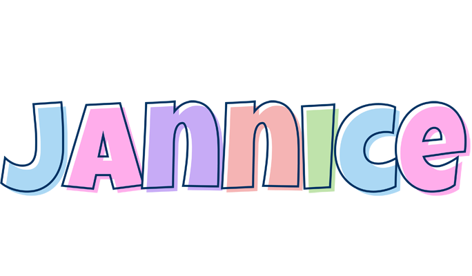 Jannice pastel logo