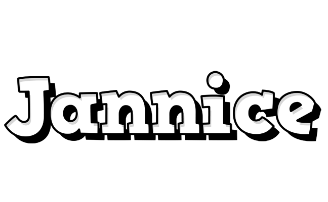 Jannice snowing logo