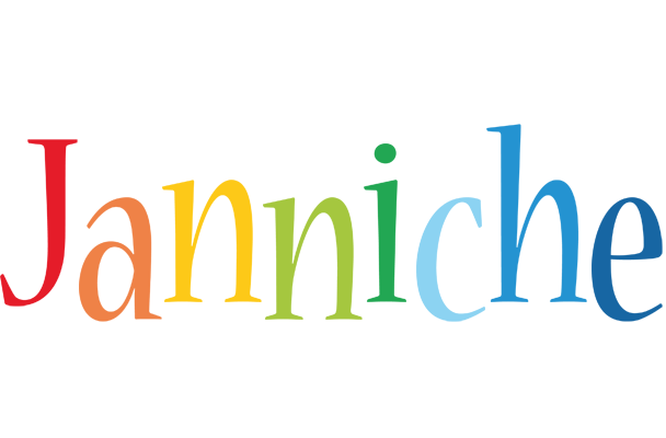 Janniche birthday logo