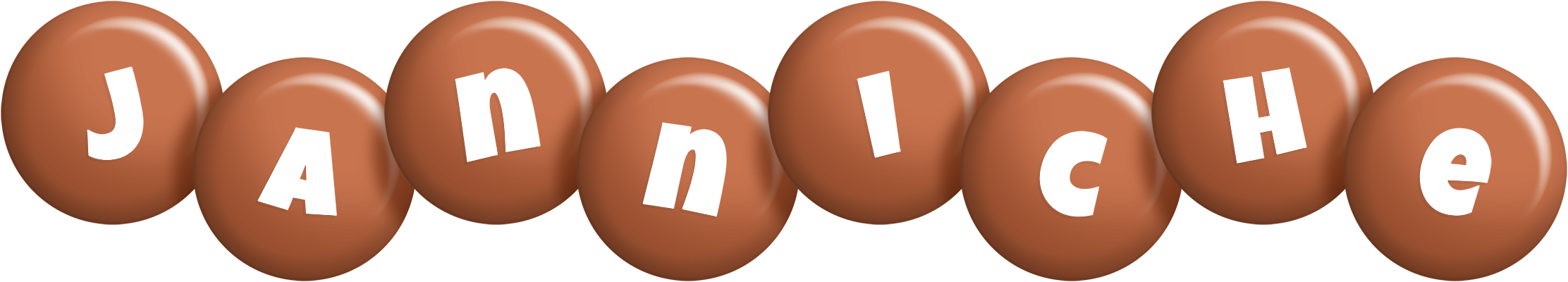Janniche candy-brown logo