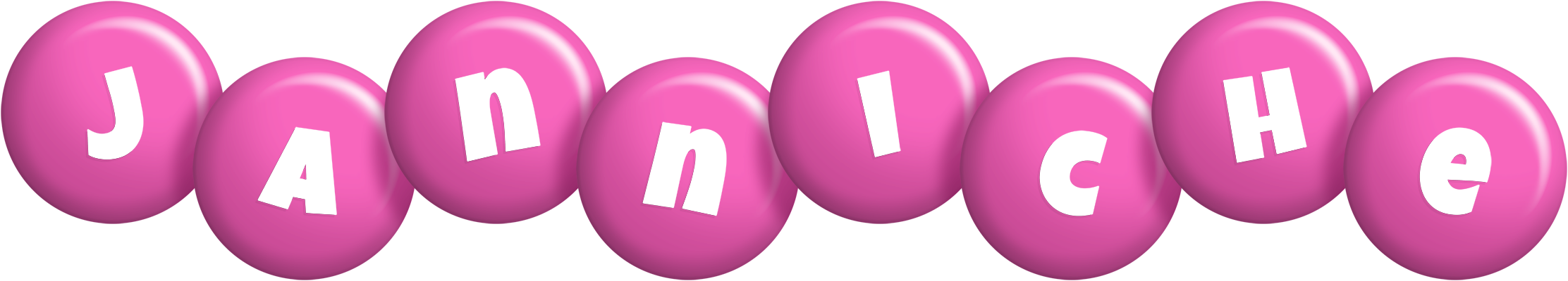 Janniche candy-pink logo