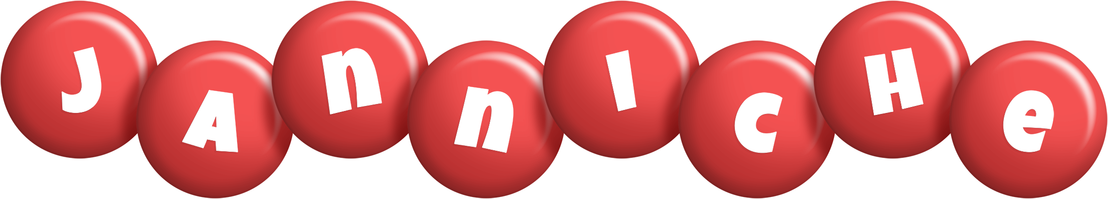 Janniche candy-red logo