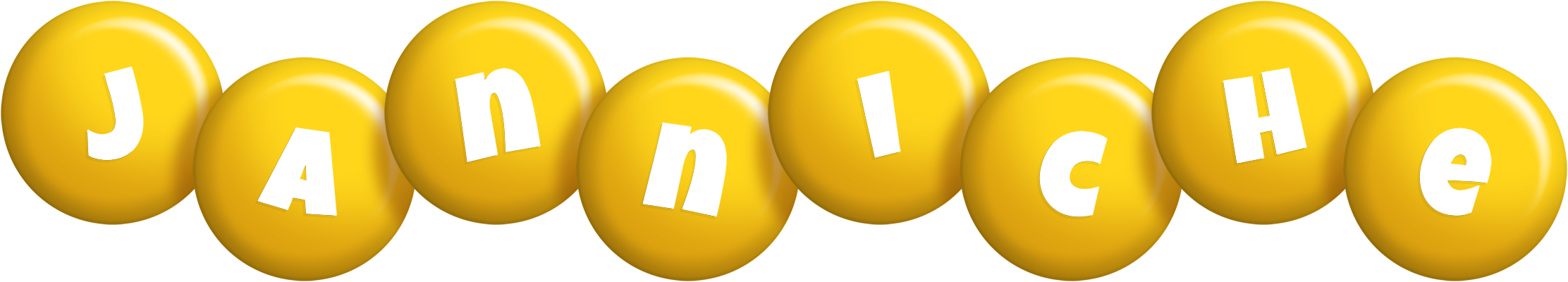 Janniche candy-yellow logo