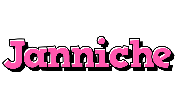 Janniche girlish logo