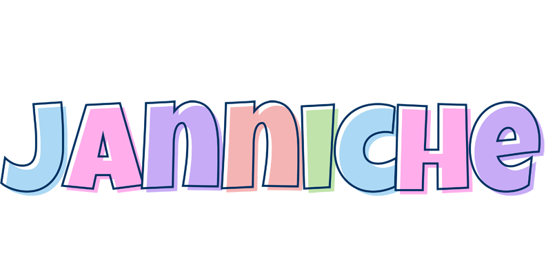 Janniche pastel logo